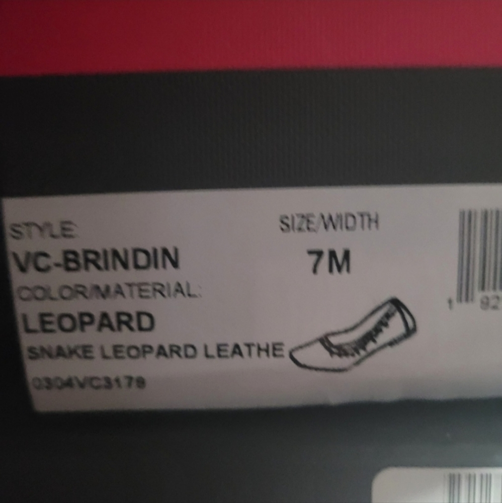 Vince Camuto Brindin Leopard flats size 7 - Picture 5 of 6